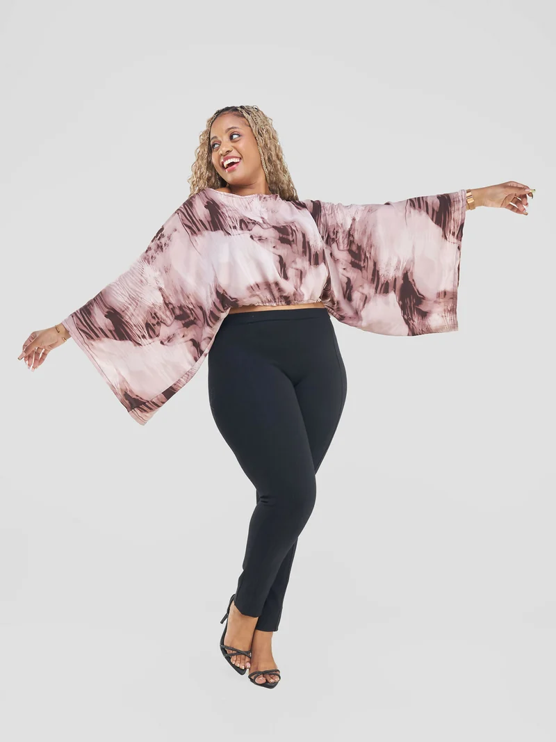 Curves BD Tausi Top - Brown / Brown
