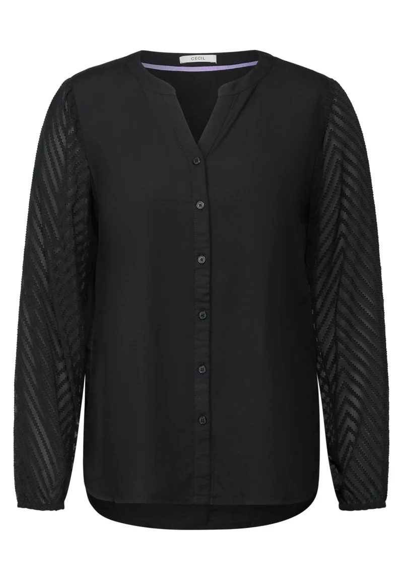 Cecil EOS_Structure Mix Blouse - 206_B344946_10001