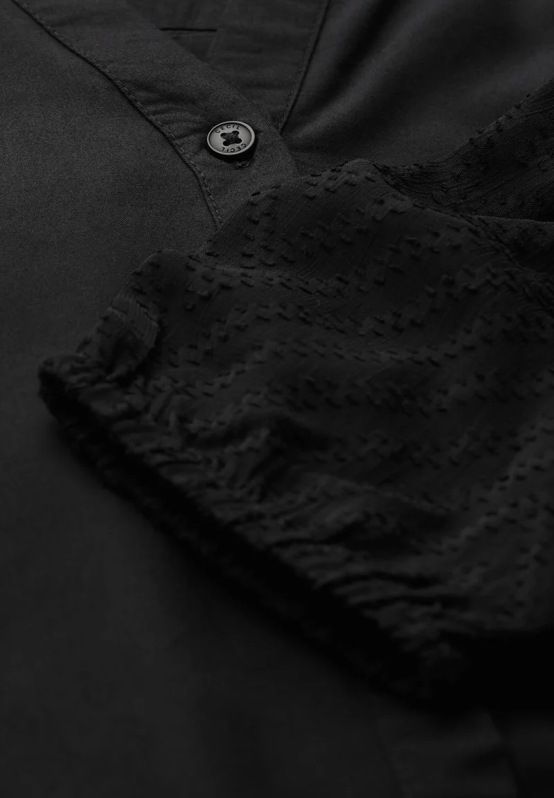 Cecil EOS_Structure Mix Blouse - 206_B344946_10001
