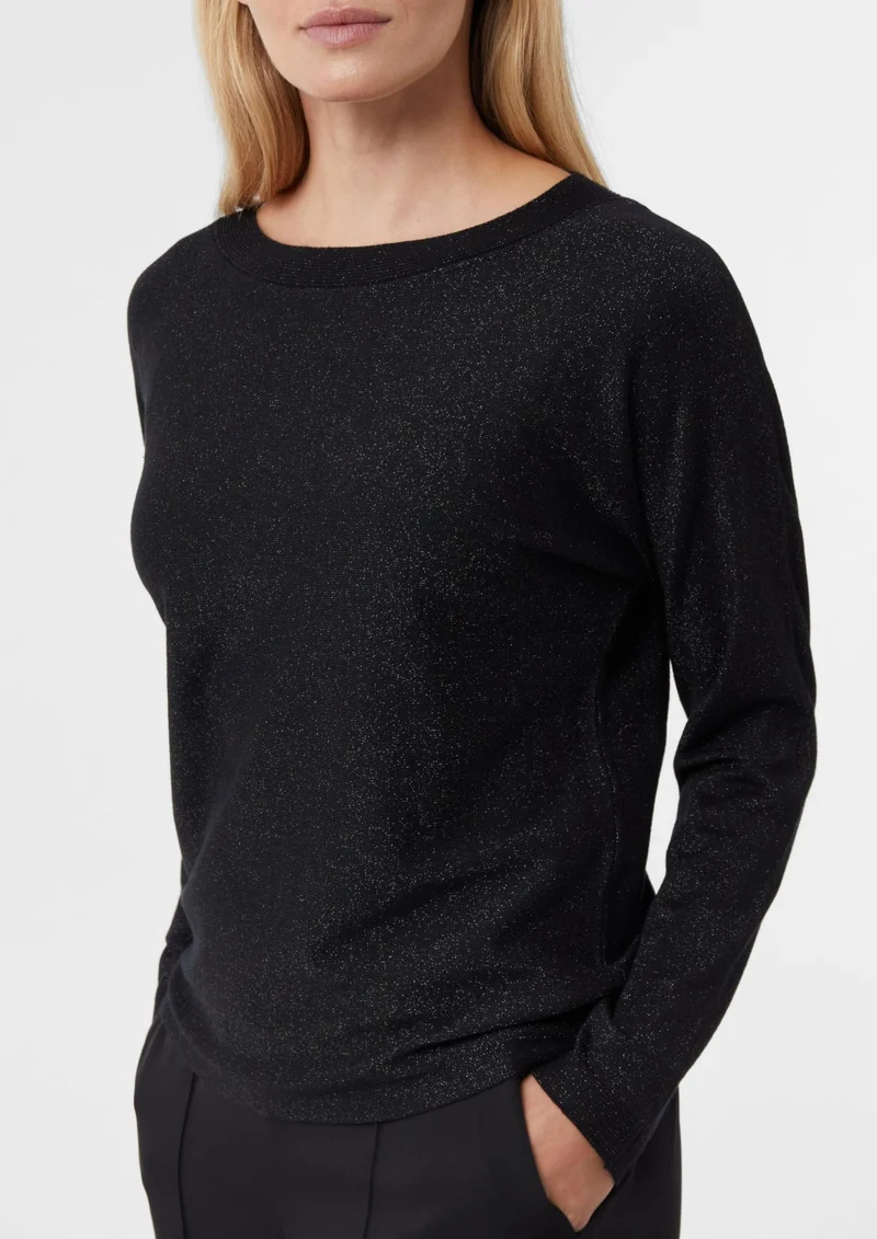 Comma Strickpullover grau