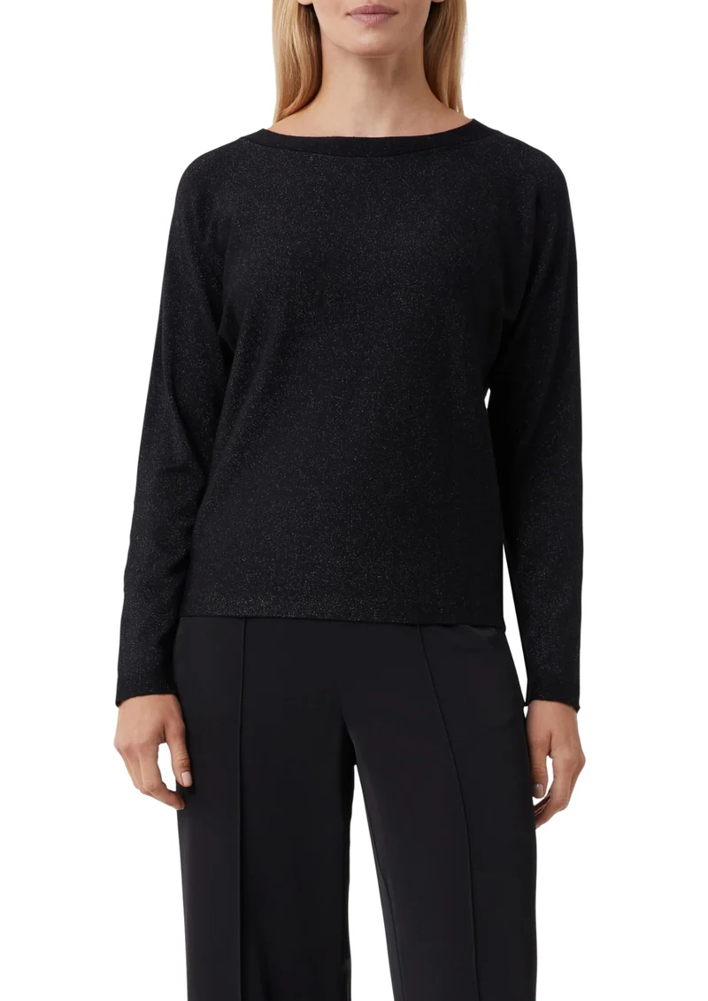 Comma Strickpullover grau