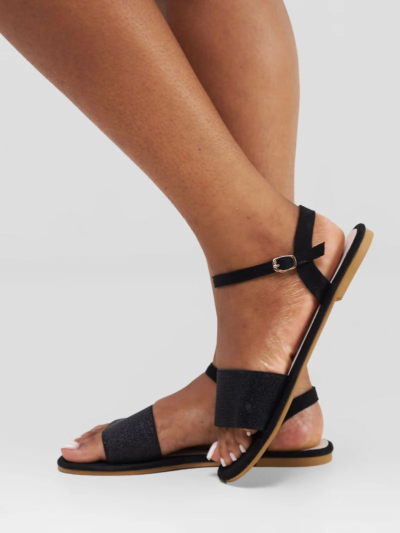 Shells Attic Sandals - Black