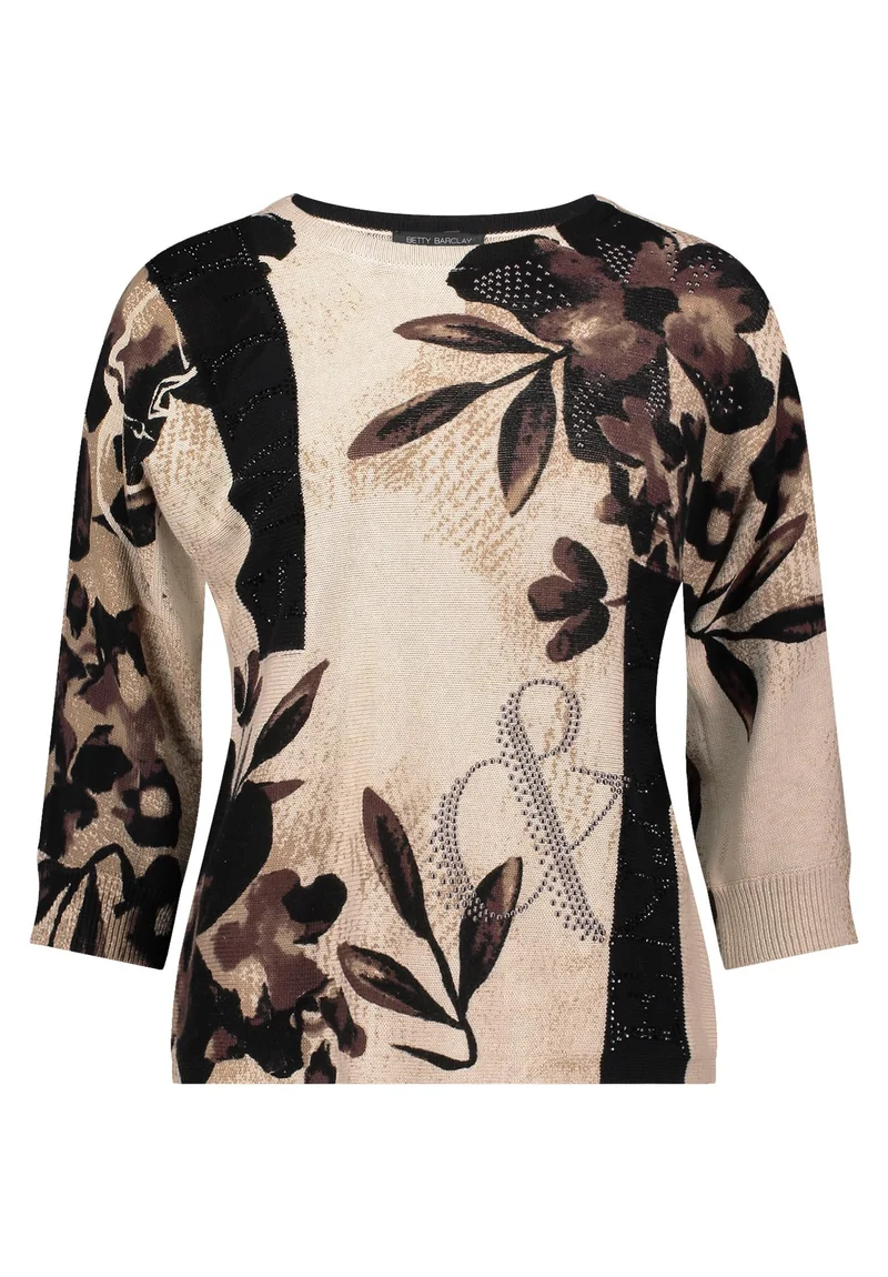 Betty Barclay Strickpullover Kurz 3/4 Arm - 37_52961559_7875
