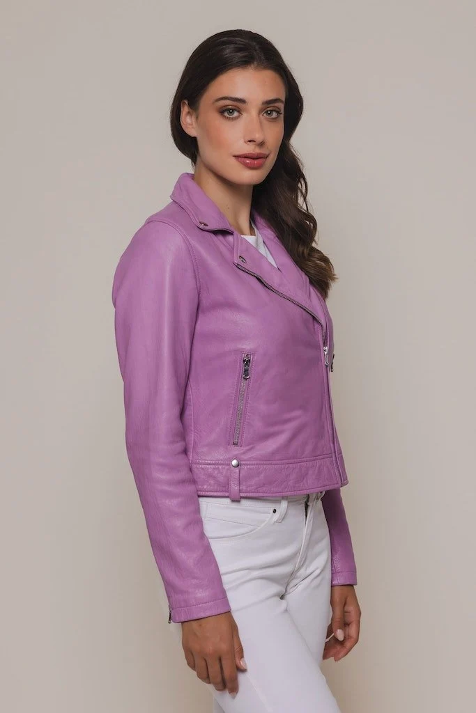 Rino & Pelle biker jacket - 172_3002420_dahlia