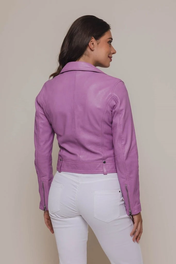Rino & Pelle biker jacket - 172_3002420_dahlia