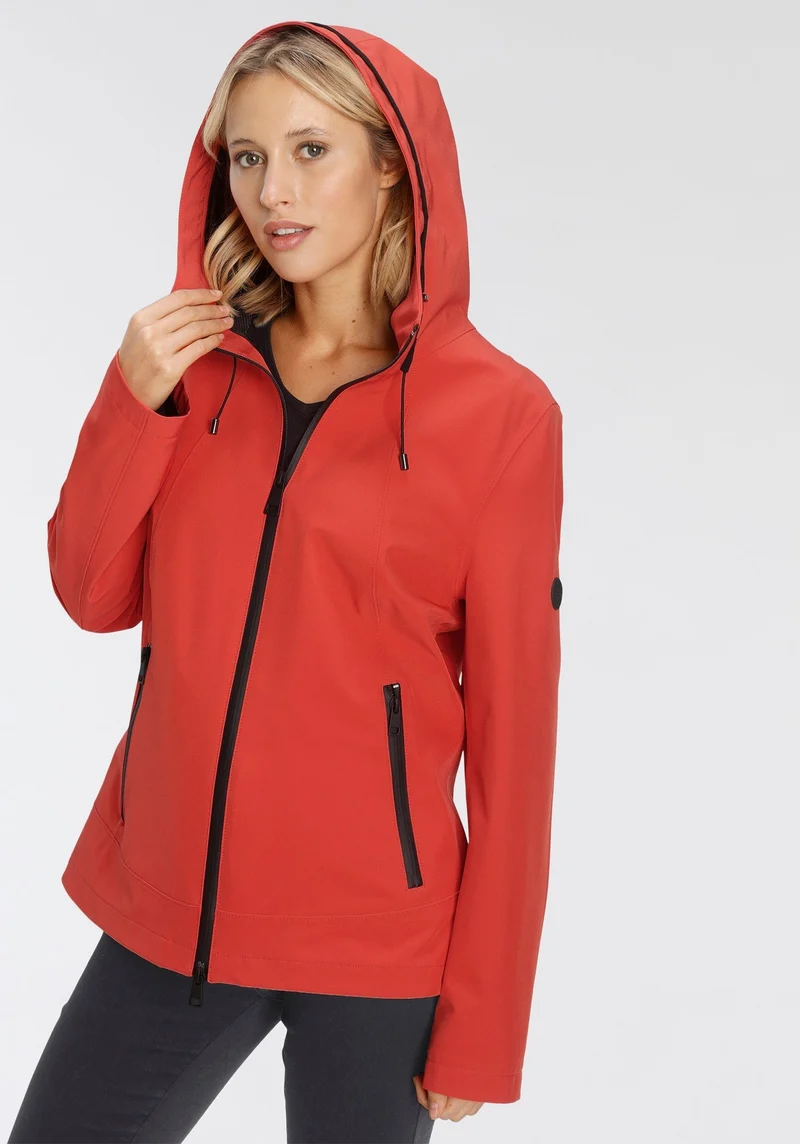 Barbara Lebek Jacke m. Kapuze rot