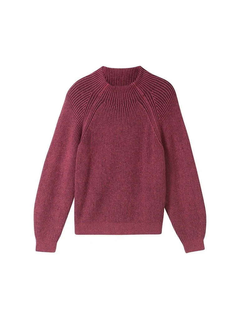 Tom Tailor Women knit plated rib pullover - 2309_1042957_36333