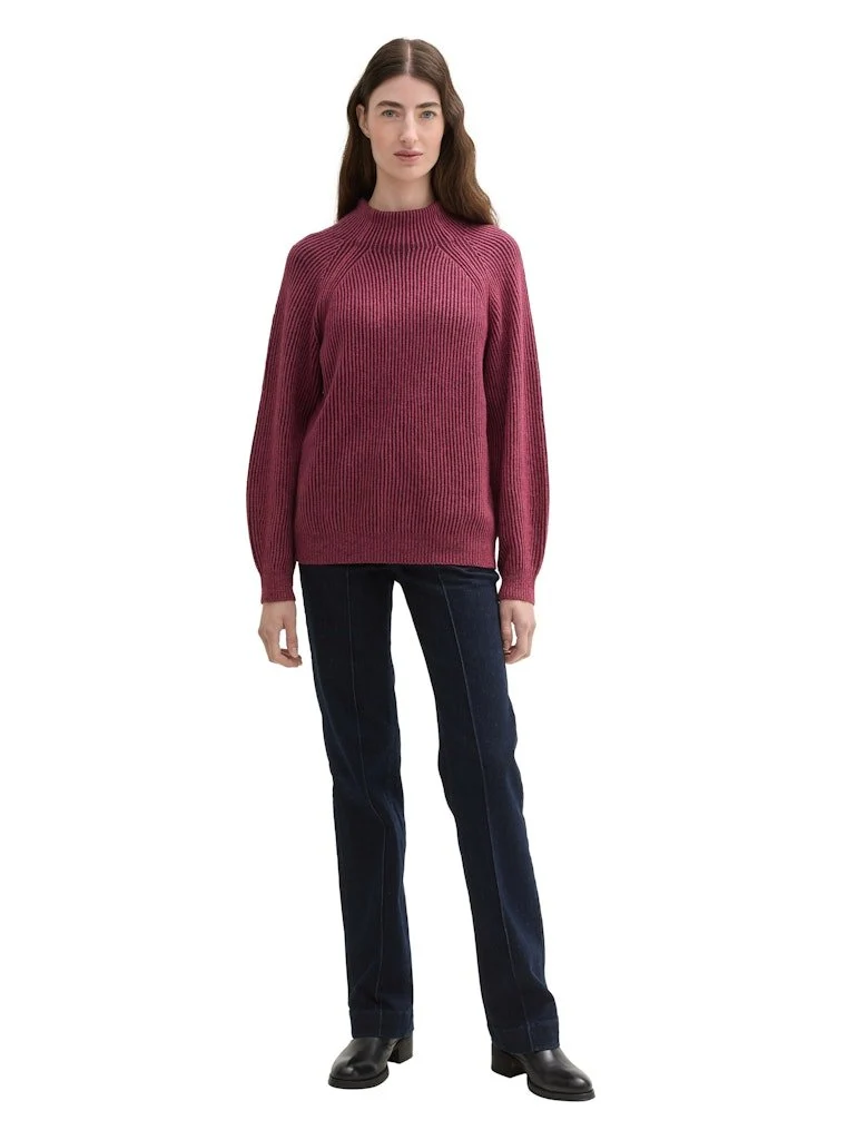 Tom Tailor Women knit plated rib pullover - 2309_1042957_36333