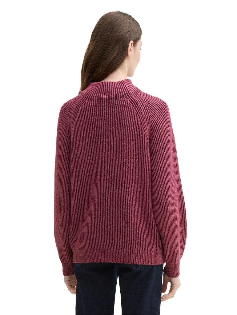 Tom Tailor Women knit plated rib pullover - 2309_1042957_36333