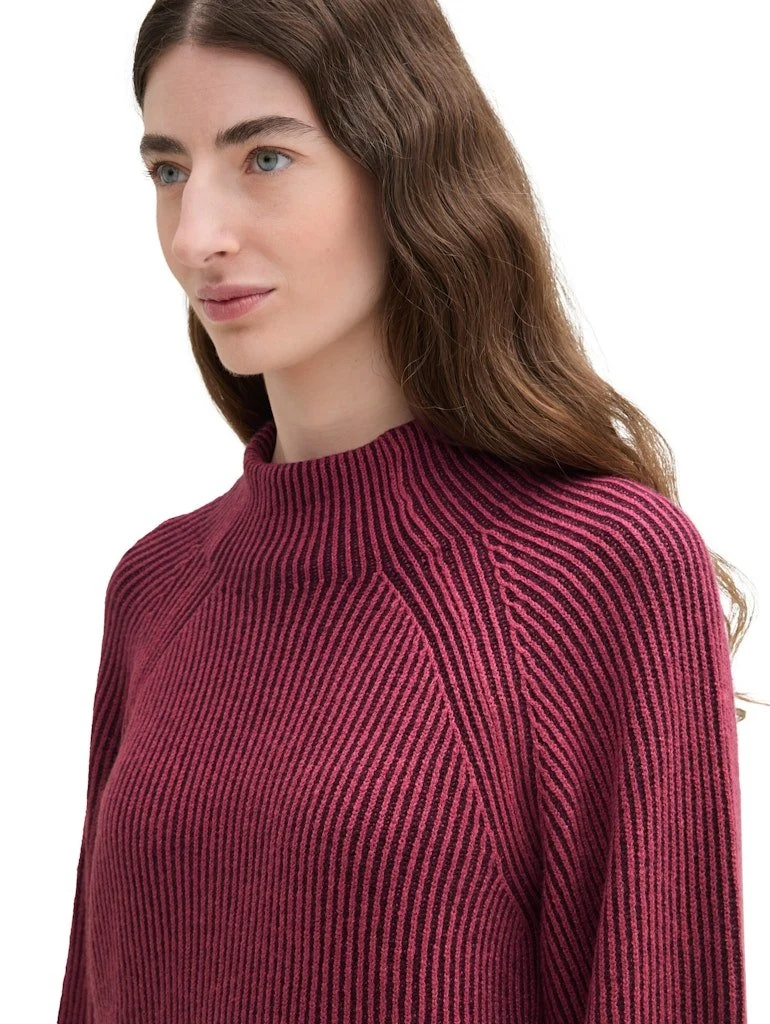 Tom Tailor Women knit plated rib pullover - 2309_1042957_36333