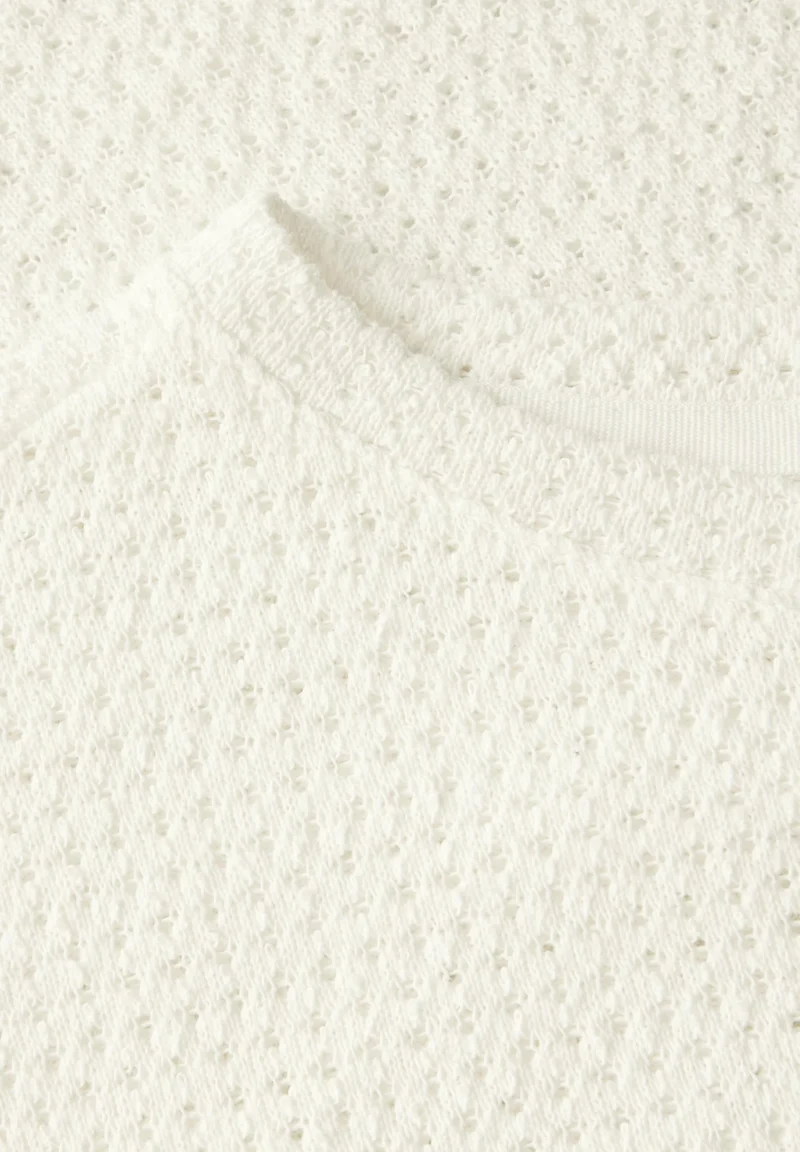 CECIL TOS Ajour Knit T-Shirt - 71621_B323357_13474