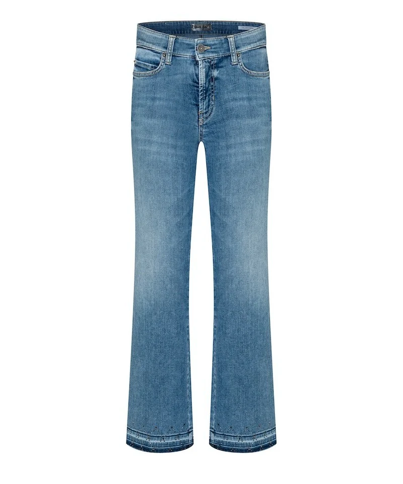 Cambio Boot Cut Jeans Blau