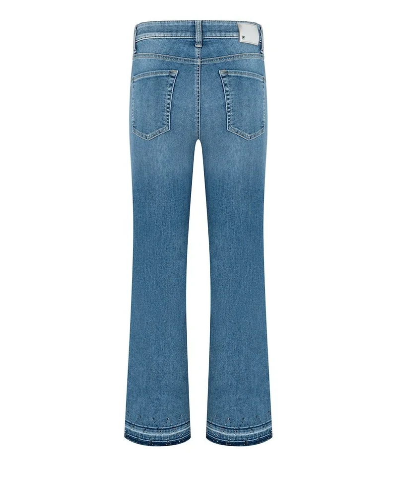 Cambio Boot Cut Jeans Blau