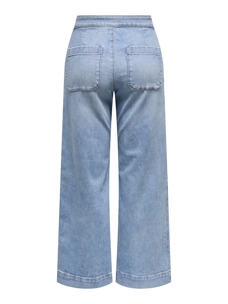 ONLY ONLMADISON Wide Fit Jeans Damen Blau