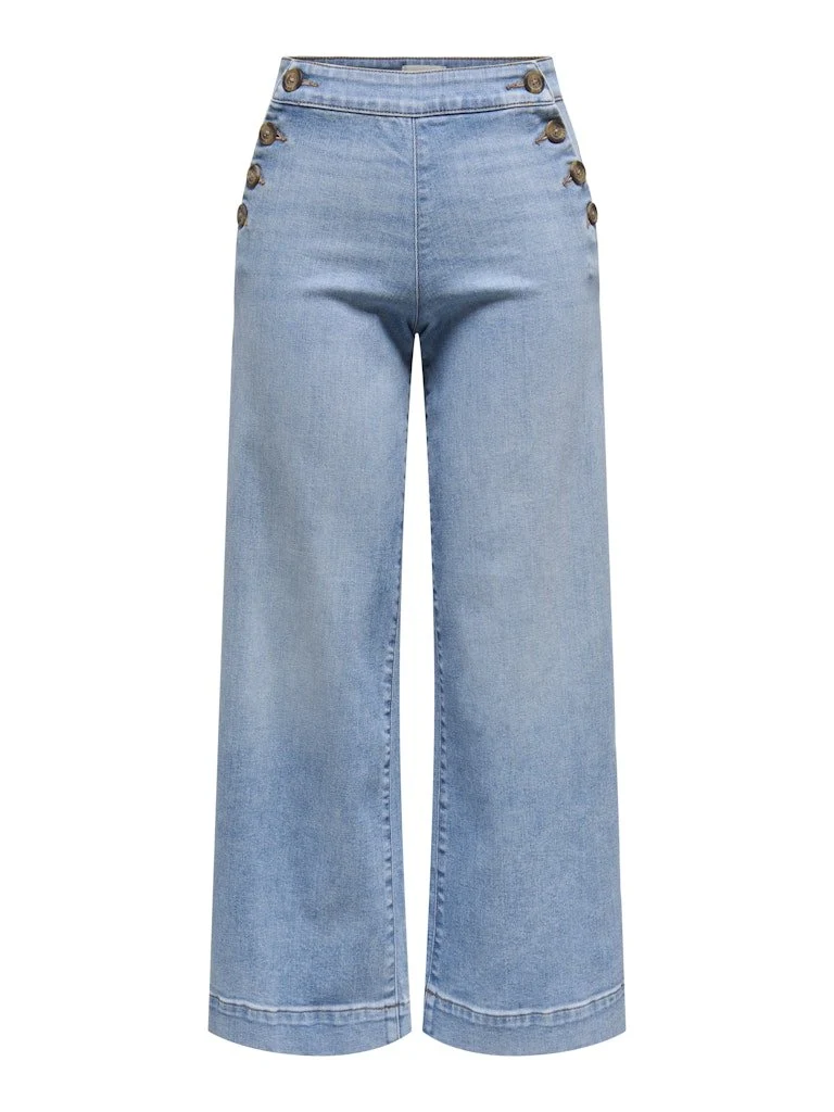 ONLY ONLMADISON Wide Fit Jeans Damen Blau