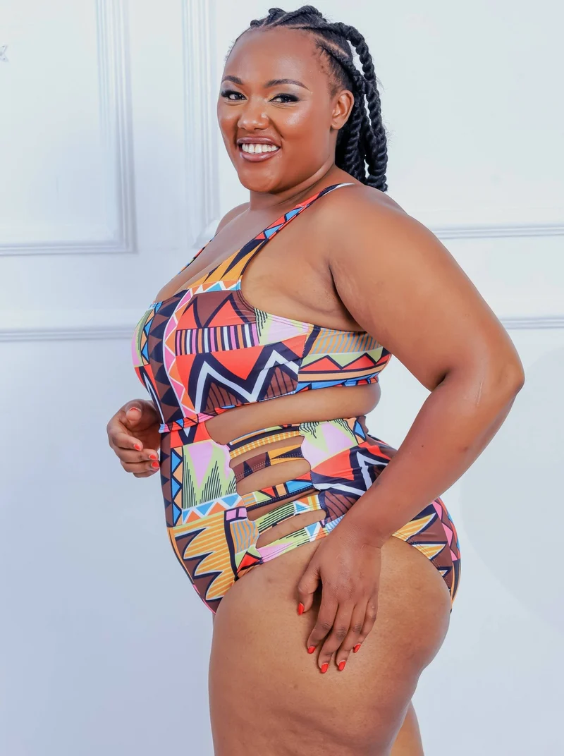Shells Attic Swimwear Suit Monokini - Orange