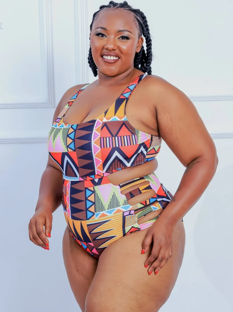Shells Attic Swimwear Suit Monokini - Orange