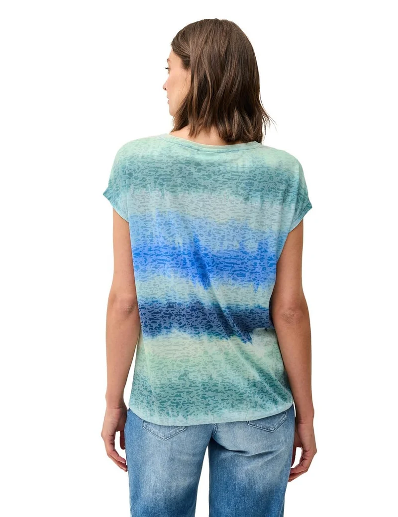 CECIL EOS_Burnout T-shirt with FP - 71621_B323069_36661