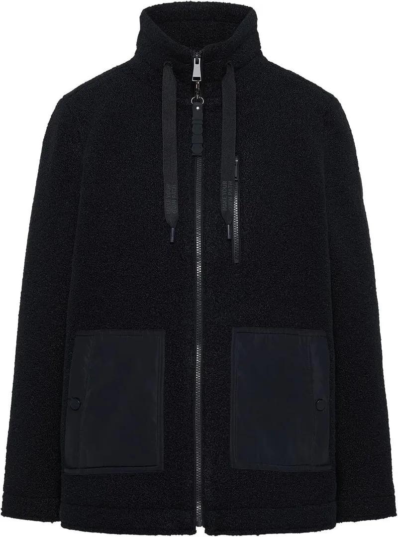Cecil Sportive Midi Teddy Overshirt - 2_B202098_15631