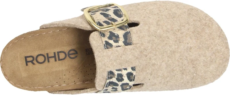 Rohde Pantoletten Beige