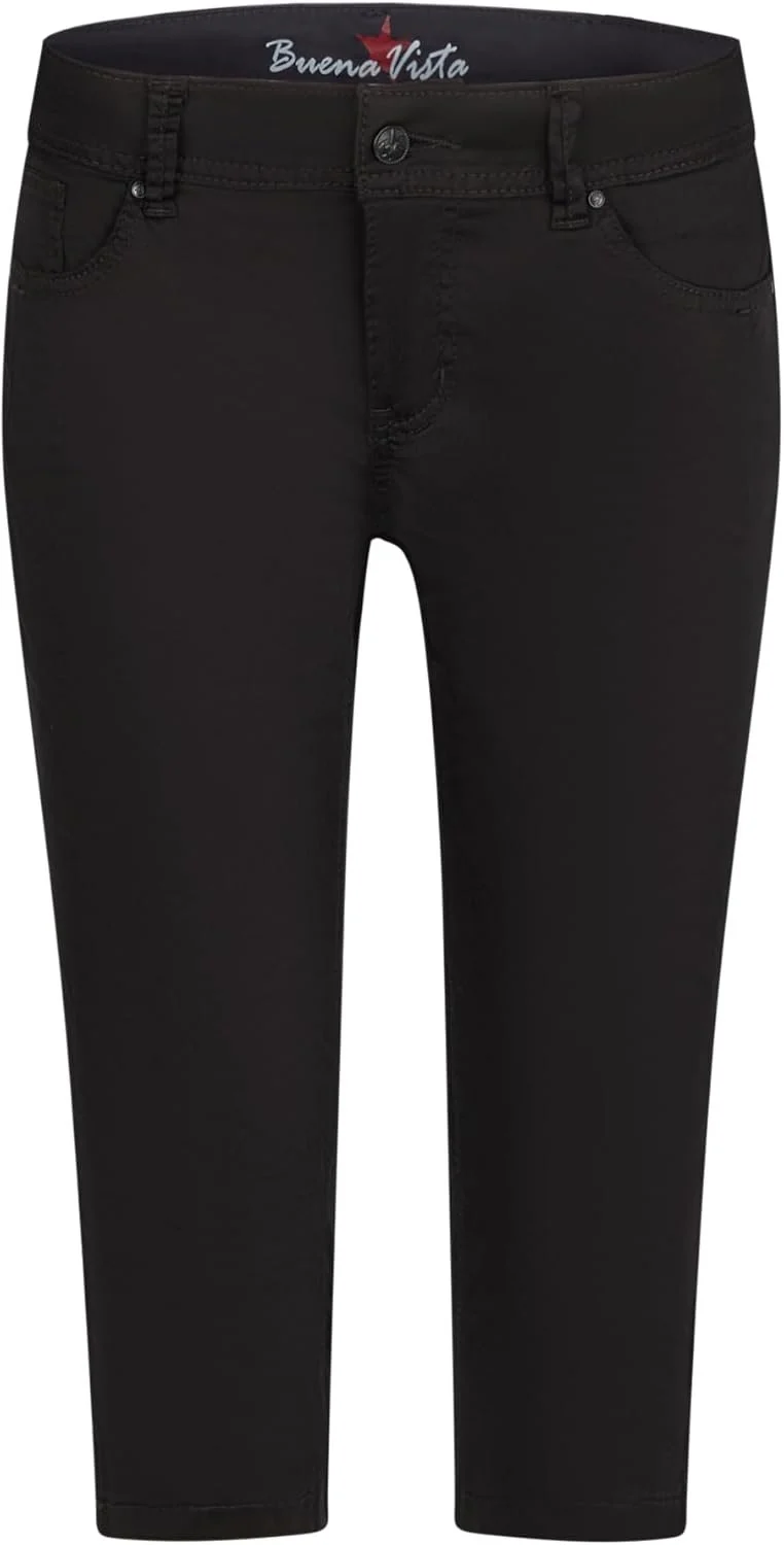 Buena Vista Stretchjeans Schwarz