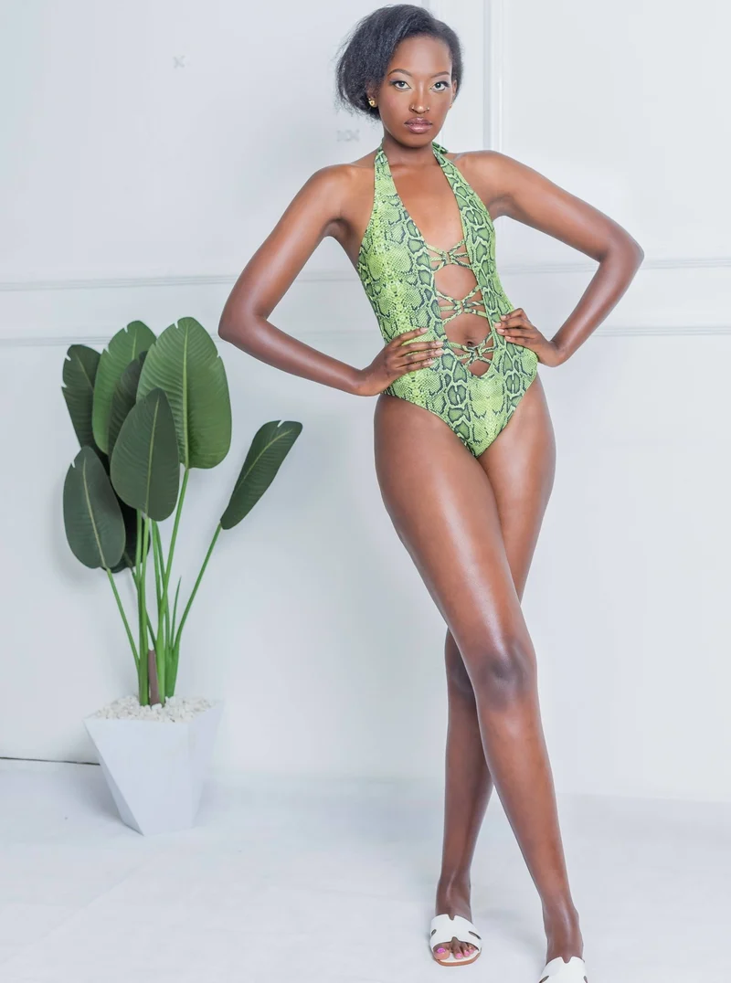 Shells Attic Swimwear Suit - Green