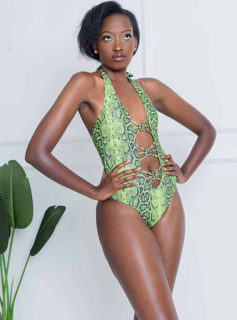Shells Attic Swimwear Suit - Green