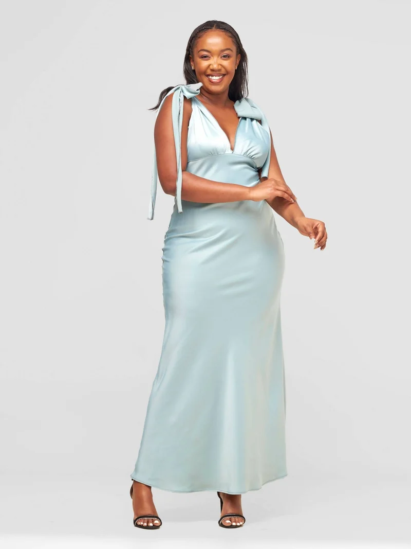 HOT Capri Slip Dress - Blue