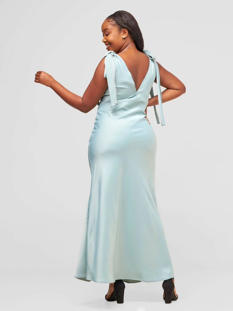 HOT Capri Slip Dress - Blue