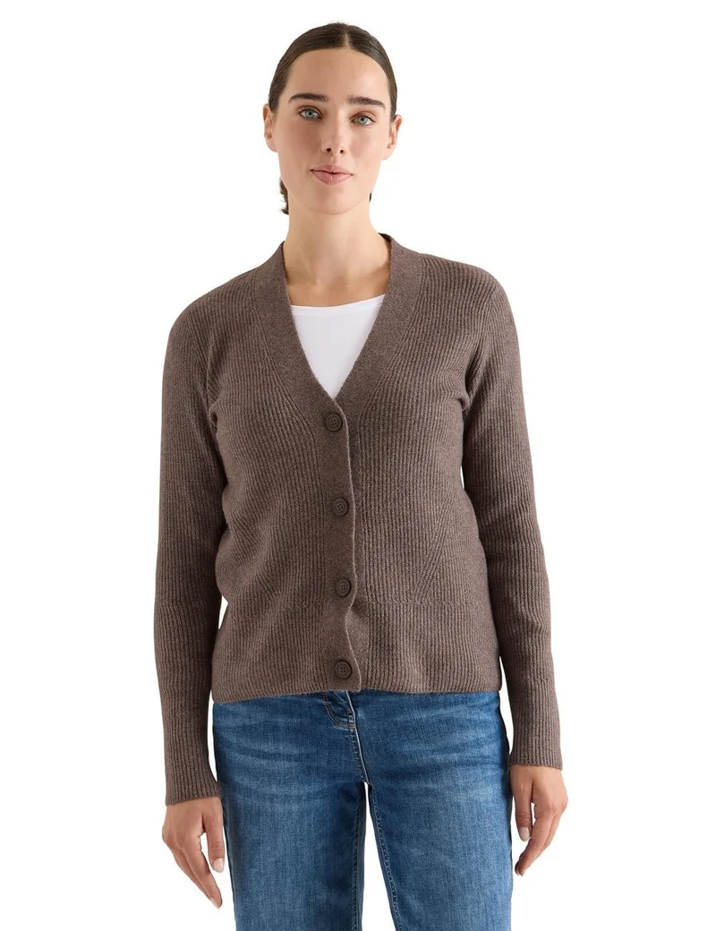 Cecil NOS_Cosy rib-mix Cardigan - 2_B253986_16963