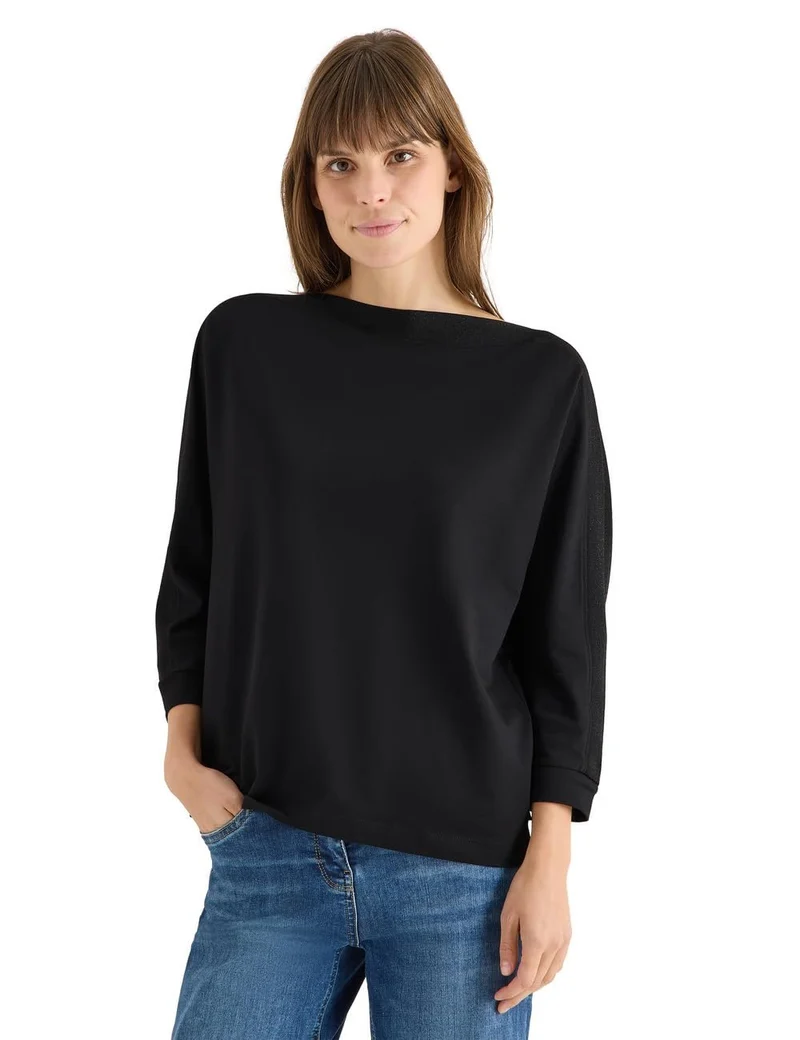 Cecil TOS Batwing With Shiny Tape - 2_B324293_10001