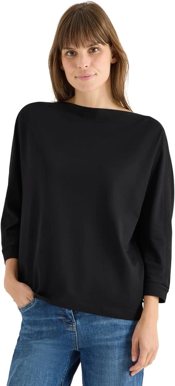 Cecil TOS Batwing With Shiny Tape - 2_B324293_10001