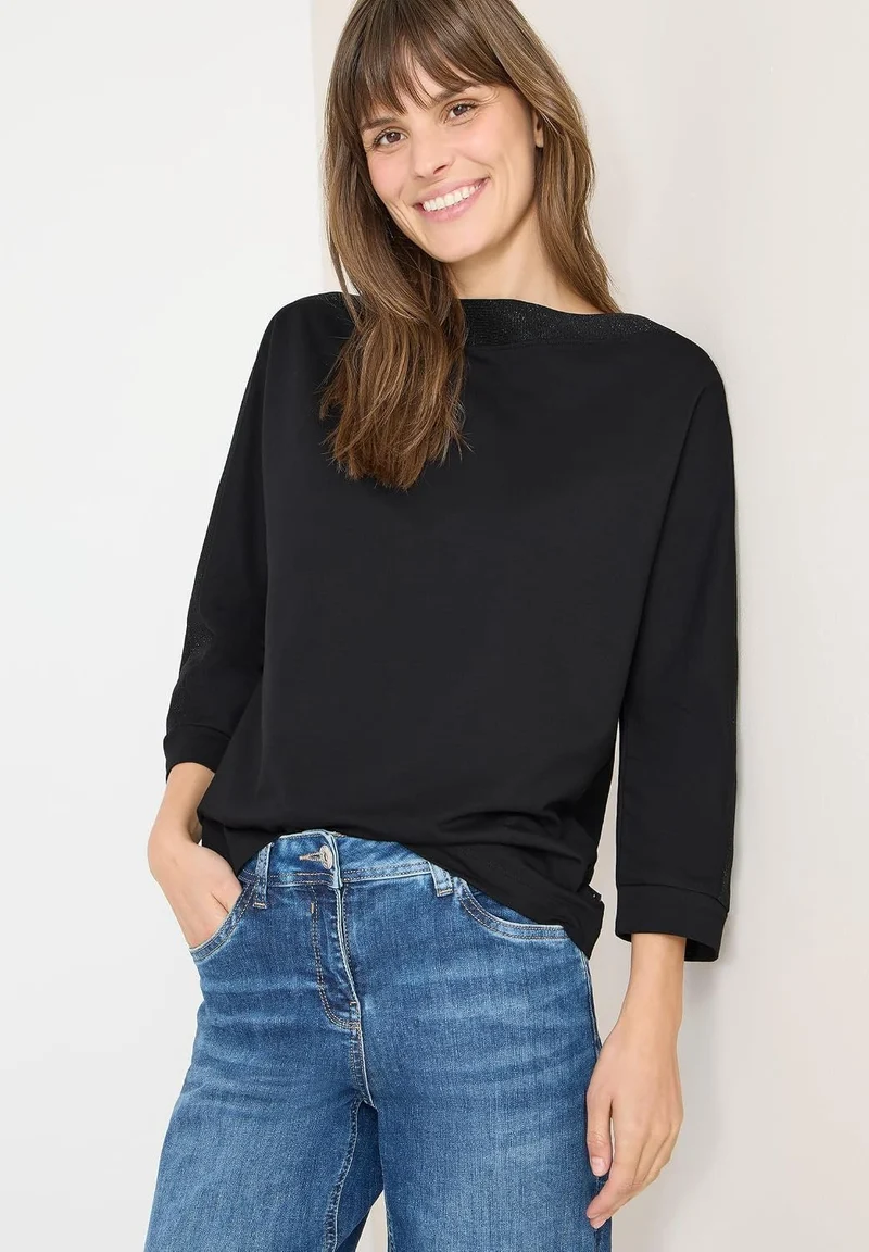 Cecil TOS Batwing With Shiny Tape - 2_B324293_10001