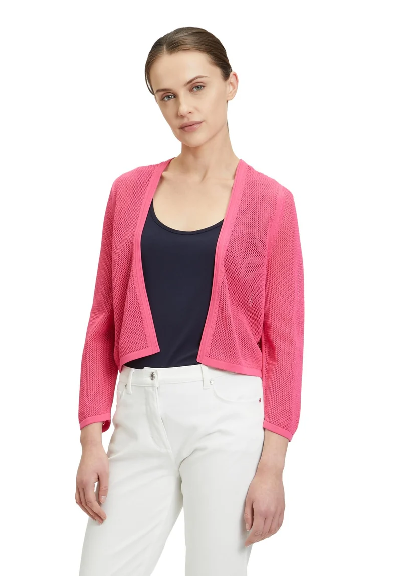 Betty Barclay Strickjacke Kurz 3/4 Arm - 37_50842597_4198