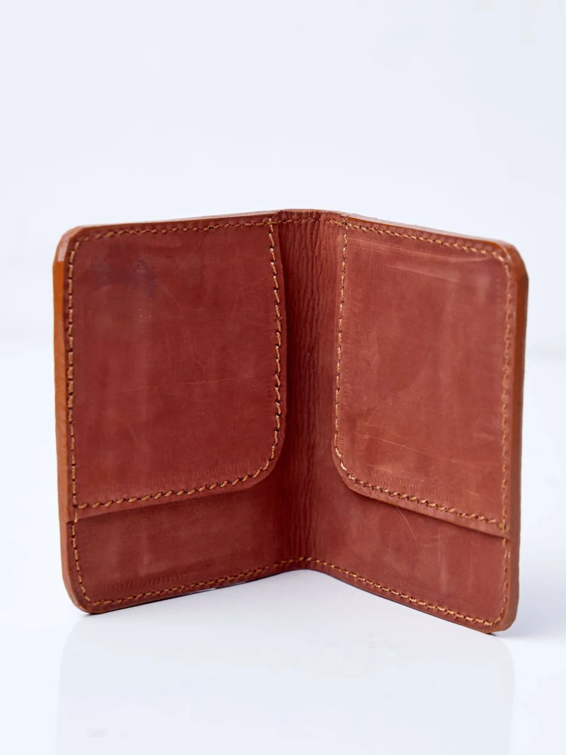 Mubi Leather Tajiri Men's Leather Wallet - Brown