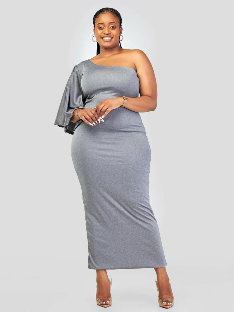 Juka Closet One Hand Dress - Grey