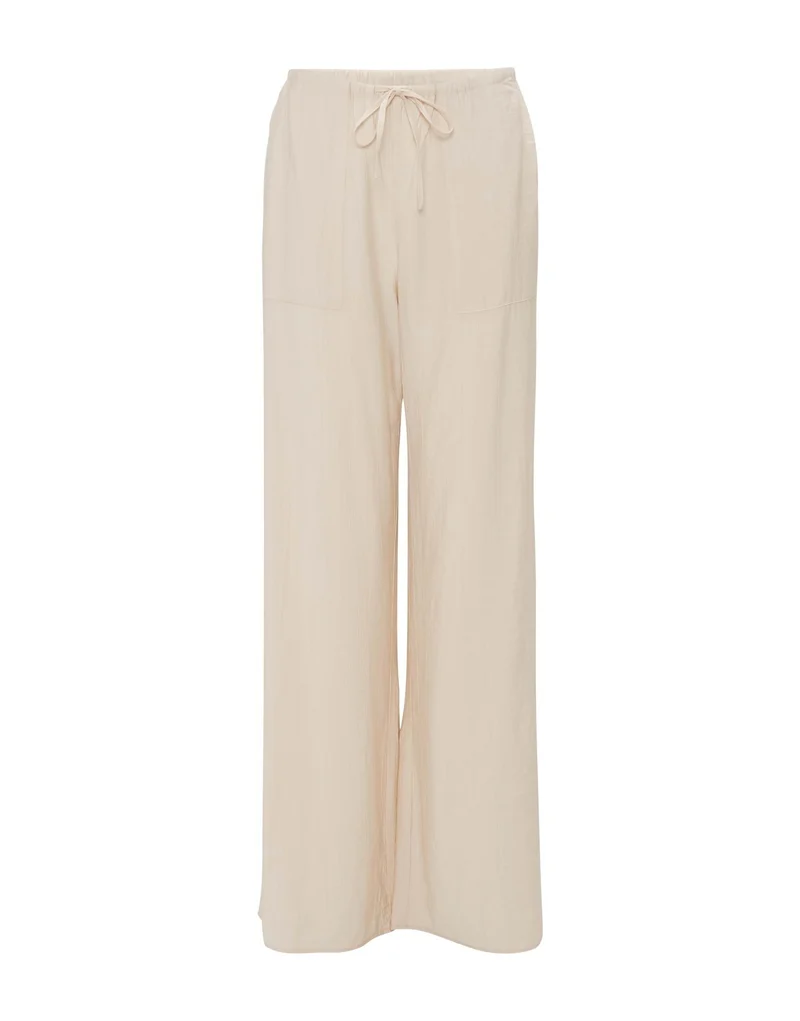Opus Stoffhose Beige