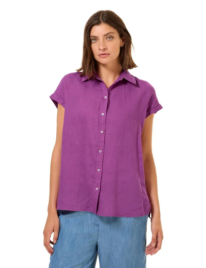 CECIL GmbH LINEN _Solid Blouse - 301_B345376_16244