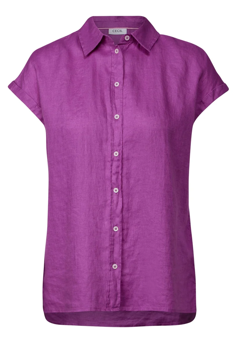 CECIL GmbH LINEN _Solid Blouse - 301_B345376_16244