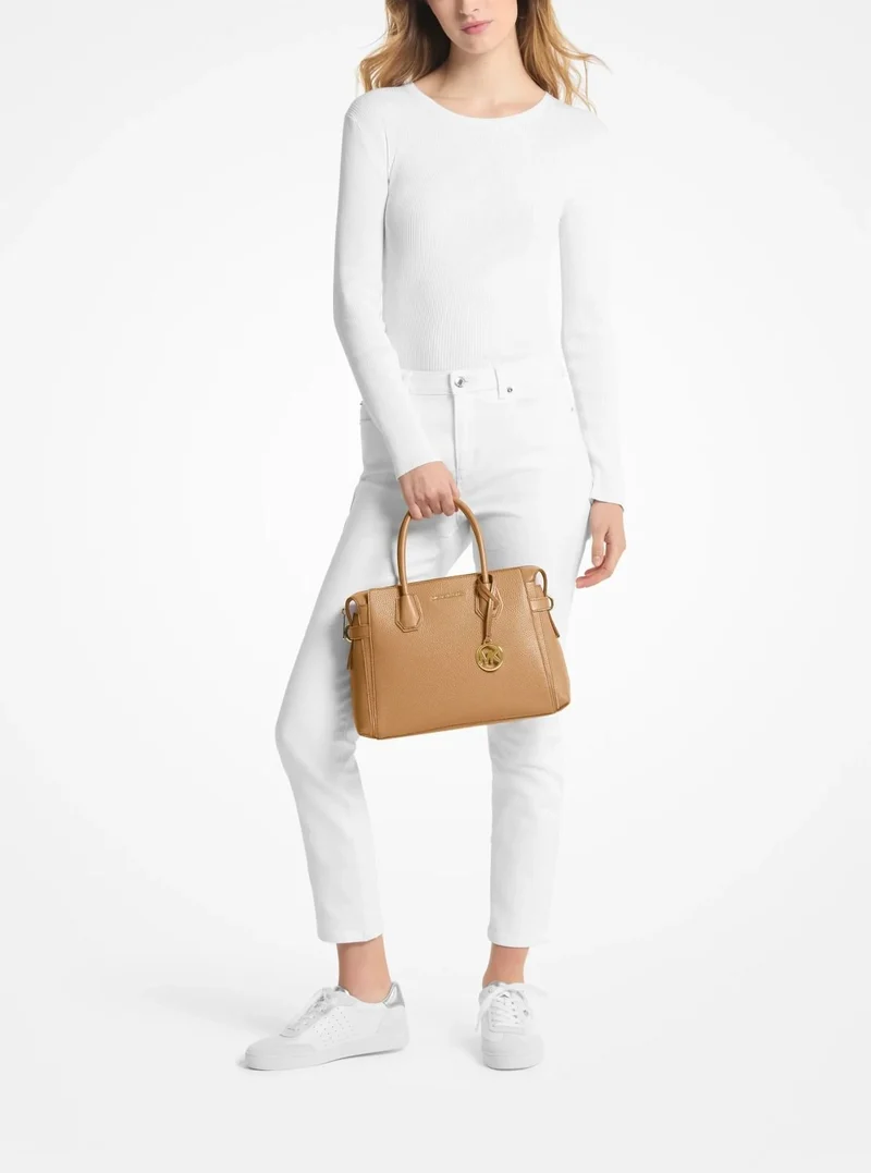 Michael Kors Henkeltasche Damen Mercer Medium Camel 35S4GM9S6L