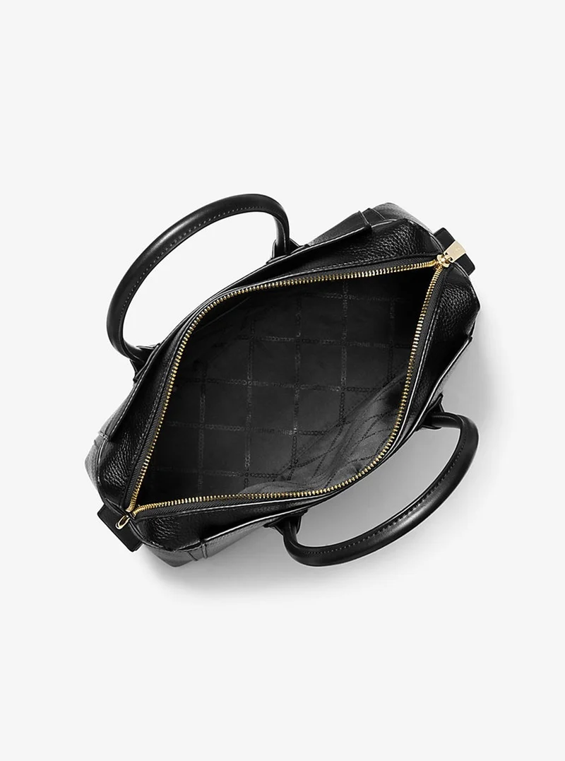 Michael Kors Henkeltasche Damen Mercer Medium Schwarz 35S4GM9S6L