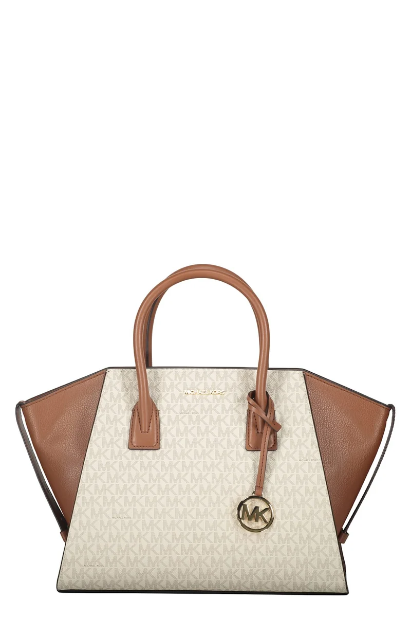 Michael Kors Satchel Damen Avril Large Signature Logo Vanilla 35F4G4VS3B-VANILLA