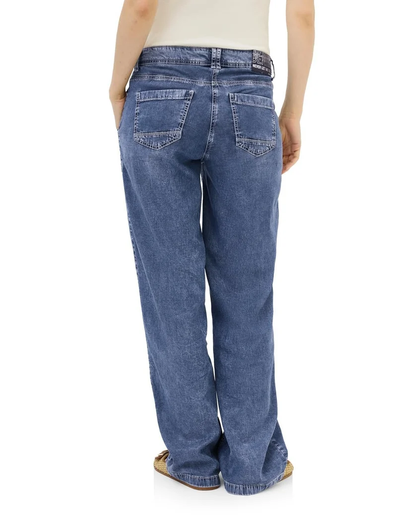 Cecil Style Neele Lyocell Mid Blue - 2_B379409_10320