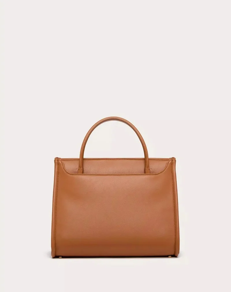 Valentino Garavani Handtasche Damen VLogo Locker Medium Braun 4W0B0N77RCG KEL