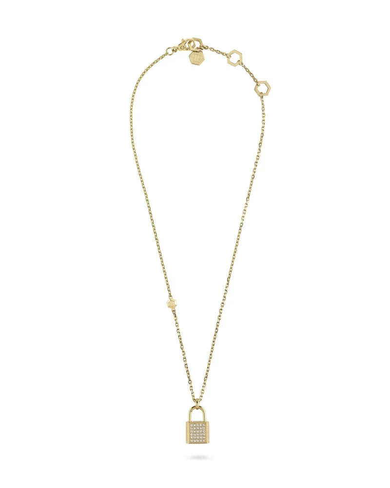 Philipp Plein Kette mit Anhänger Damen LADY VALENTINE Gold PJHGA19NU