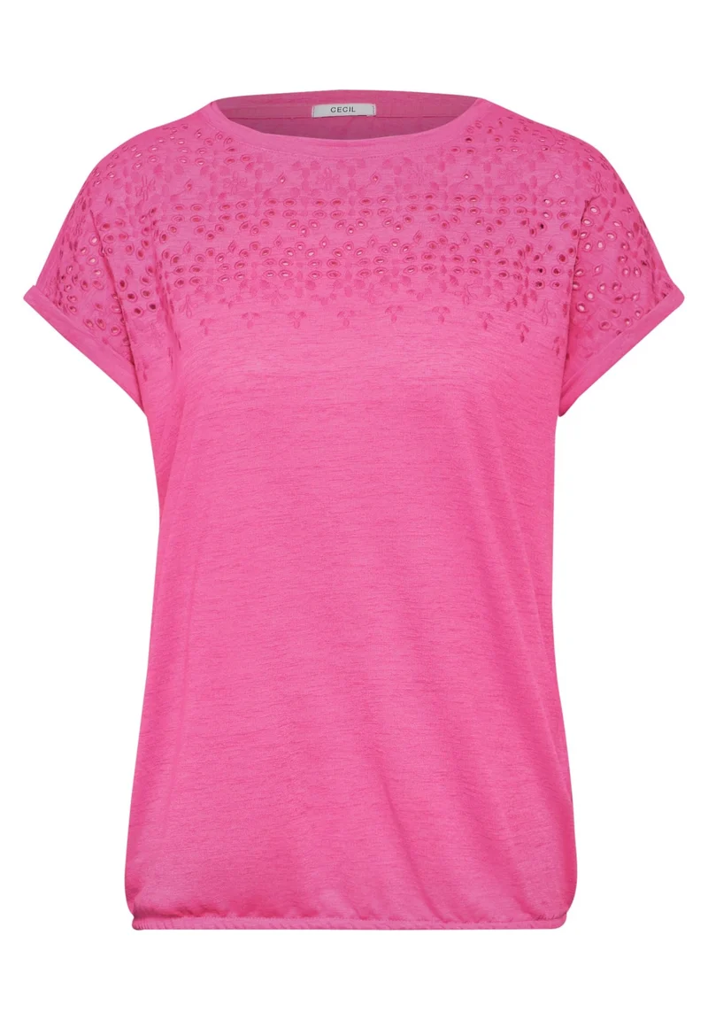 Cecil TOS Shirt with Embroidery - 206_B321505_15369