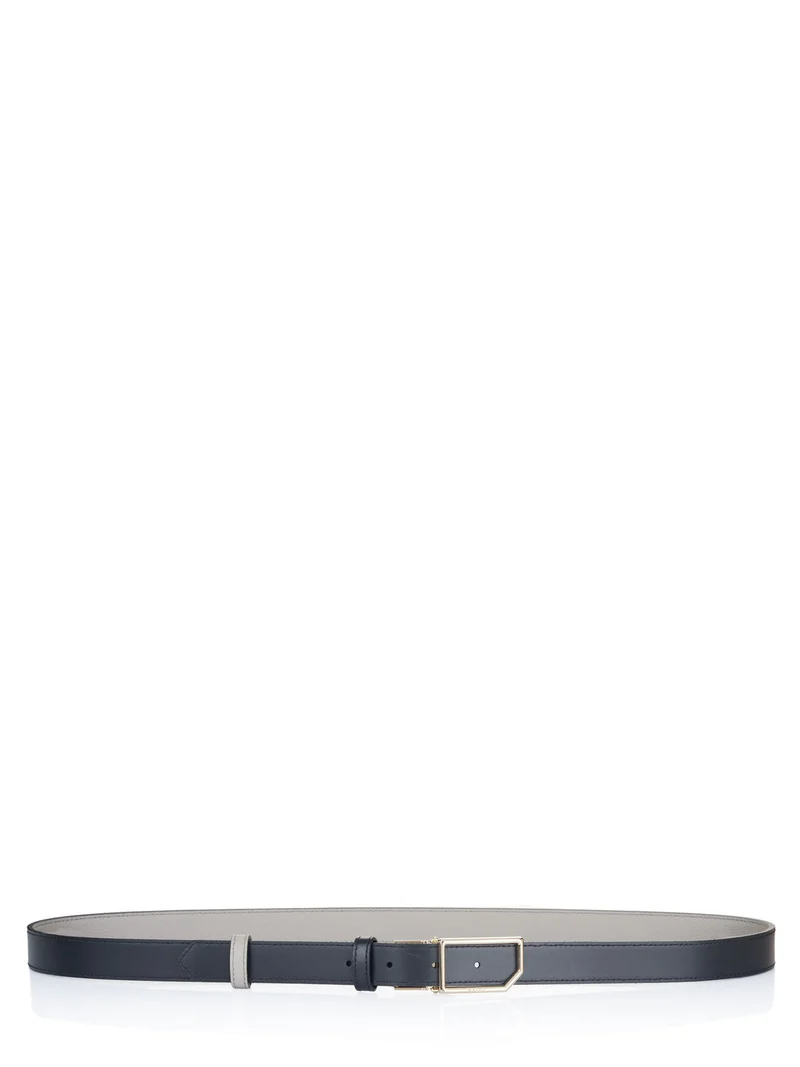 Bally Wendegürtel beige-schwarz