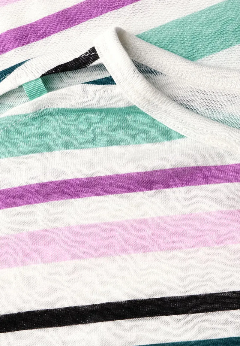 Cecil LINEN OPTIC_ Striped Cold Shou - 2_B322686_36245