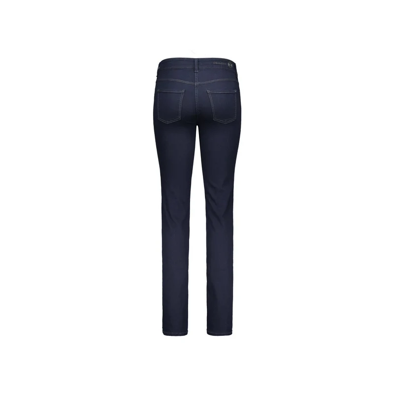 MAC Jeans Damen Hose Straight Dream blau-dunkel