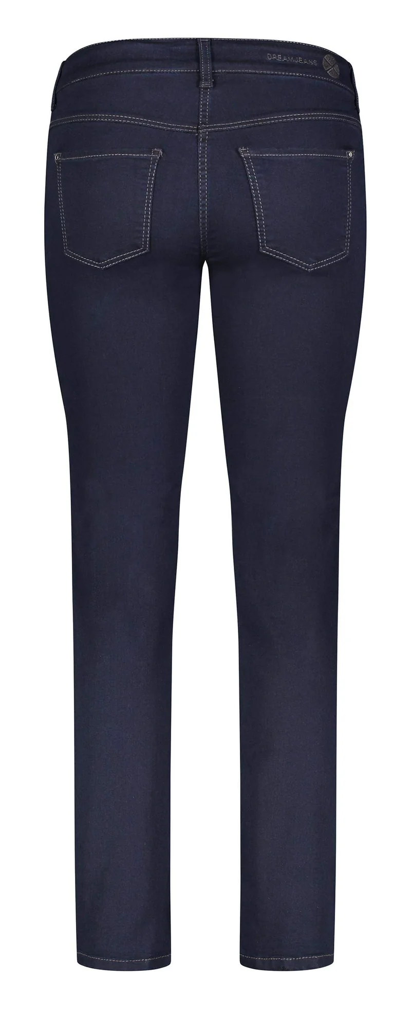 MAC Jeans Damen Hose Straight Dream blau-dunkel